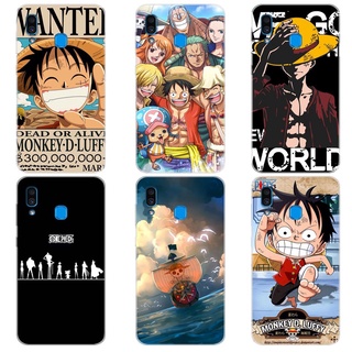 เคส ซัมซุง Samsung Galaxy A30 A20 M10S A10 A20e Case การ์ตูน One Piece เคสซิลิโคน Soft TPU โทรศัพท์มือถือ Back เคส