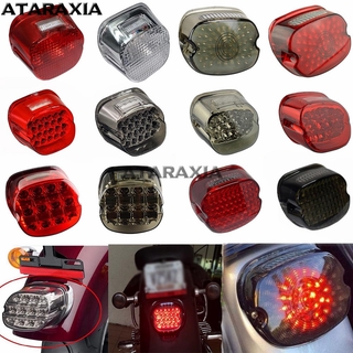 ไฟท้าย 12V Led สีแดงสําหรับ Harley Softail Fatboy Fxst Dyna รถไฟกลางคืน