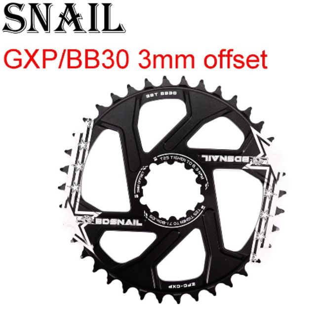 ใบจานGXP สำหรับ ขาจานSram offset 3mm. indy_cycling ThaiPick