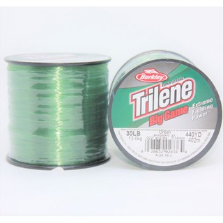 TRILENE Big Game 30LB เอ็นเต็ม สีเขียวขี้ม้า