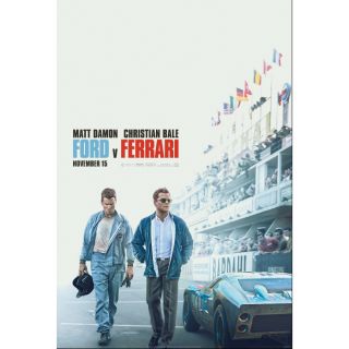 Poster Ford vs Ferrari โปสเตอร์ฟอร์ด เฟอร์รารี่