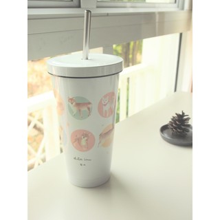 Shiba Inu Stainless Steel Tumbler