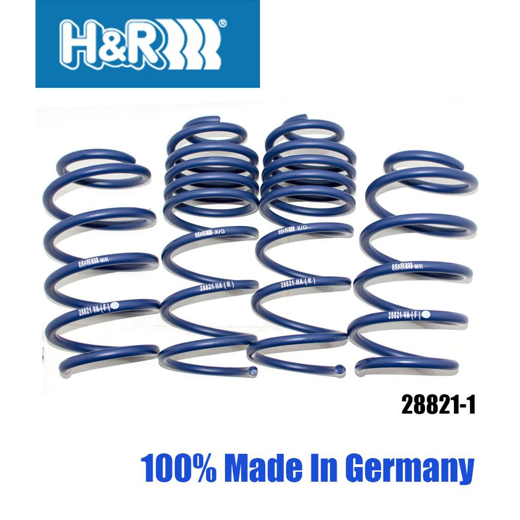 H&R สปริงโหลด มาสด้า MAZDA 3 ฺBM 2.0 ปี 2013 ดีเซล เตี้ยลง หน้า 30 หลัง 45 มิล **ต้องการติดตั้งโปรดส