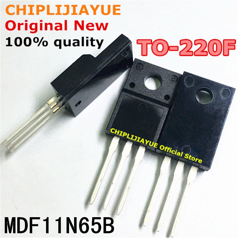 10PCS MDF11N65B TO220F MDF11N65 11N65B 11N65 TO-220F ชิปเซ็ต IC ใหม่และต้นฉบับ