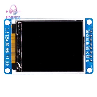 พาวเวอร์ซัพพลาย หน้าจอ LCD 1.8 นิ้ว 128x160 RGB SPI TFT LCD ST7735S 3.3V แบบเปลี่ยน