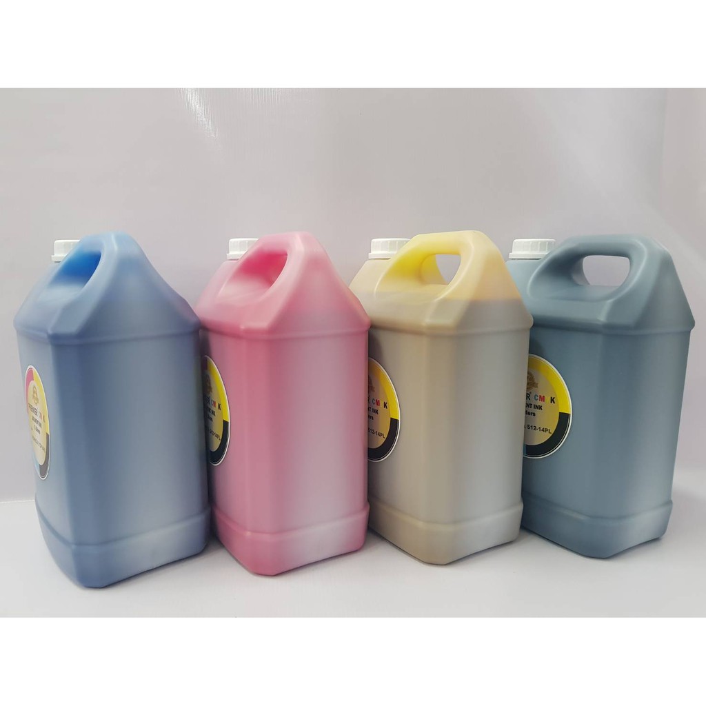 หมึกสี Solvent ink สำหรับ หัวพิมพ์ Konica 512i 14PL 5ลิตร ไร้กลิ่น PREMIER SOVENT INK 14PL