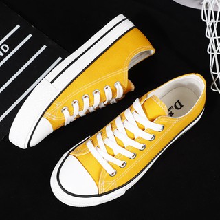 ○canvas shoes female student Korean casual flat bottom shoes Harajuku style ins2021 new cloth shoes wild spring