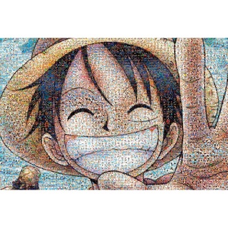 Luffy Mosaic Art ของแท้ JP แมวทอง - Jigsaw Puzzle Ensky [จิ๊กซอว์วันพีช]
