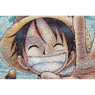 Luffy Mosaic Art ของแท้ JP แมวทอง - Jigsaw Puzzle Ensky [จิ๊กซอว์วันพีช]