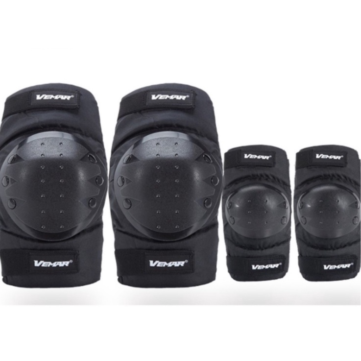 การ์ดศอก + เข่า Vemar มี 4 ชิ้น พร้อมส่ง ส่งเร็ว สนับเข่าสเก็ตบอร์ด อุปกรณ์ป้องกัน ชุดอุปกรณ์ป้องกัน  Safety (kmt01) /15