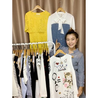 เสื้อแฟชั่น เดรสมือสองนำเข้า (สินค้าเฉพาะไลฟสดเท่านั้น)