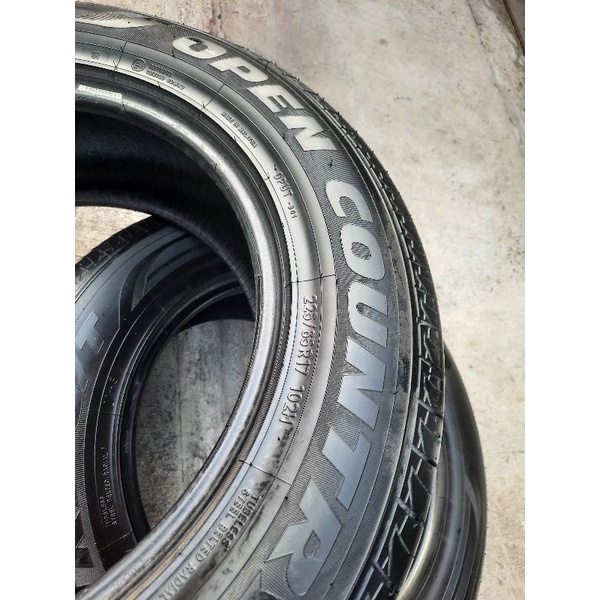 ยางเปอร์เซ็นต์ Toyo 225/65R17 ปี18 ดอกหนาใช้ได้อีกนาน