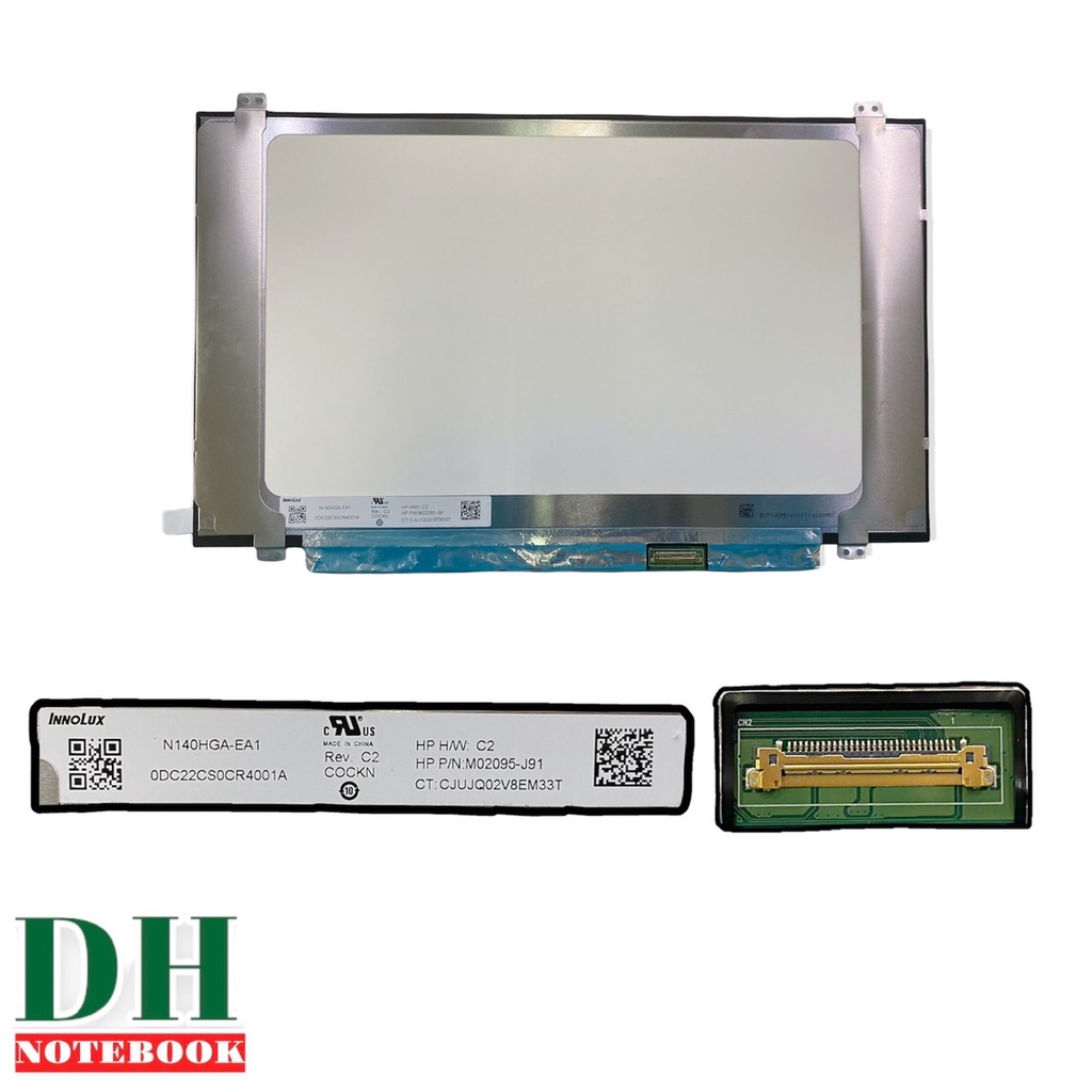 จอโน๊ตบุ๊ค14.0 SLIM 30PIN FHD IPS หูบนล่าง บาง31.5CM ความละเอียด1920*1080 N140HGA-EA1 Rev.C2 N140HCA