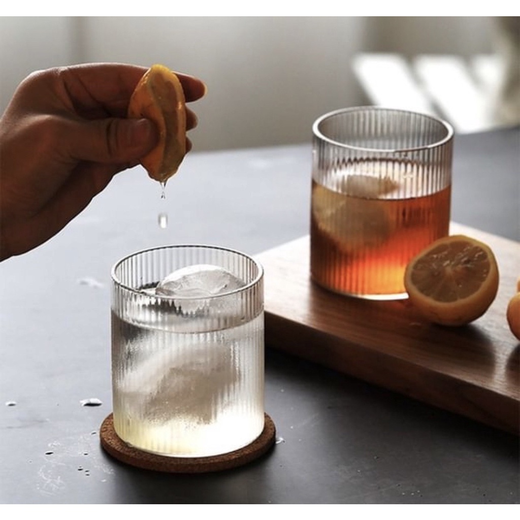 แก้วมัทฉะ ใสมินิมอล ทนความร้อน ความจุ 10 oz สำหรับใส่เครื่องดื่ม สินค้าพร้อมส่งในไทย