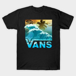 พร้อมส่ง เสื้อยืดแขนสั้นลําลอง พิมพ์ลายโลโก้ Vans เข้ากับทุกการแต่งกาย สําหรับผู้ชาย