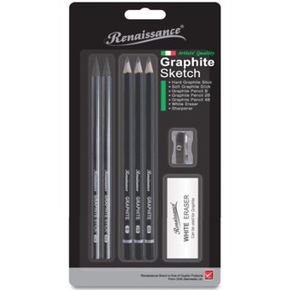 Renaissance graphite sketch set