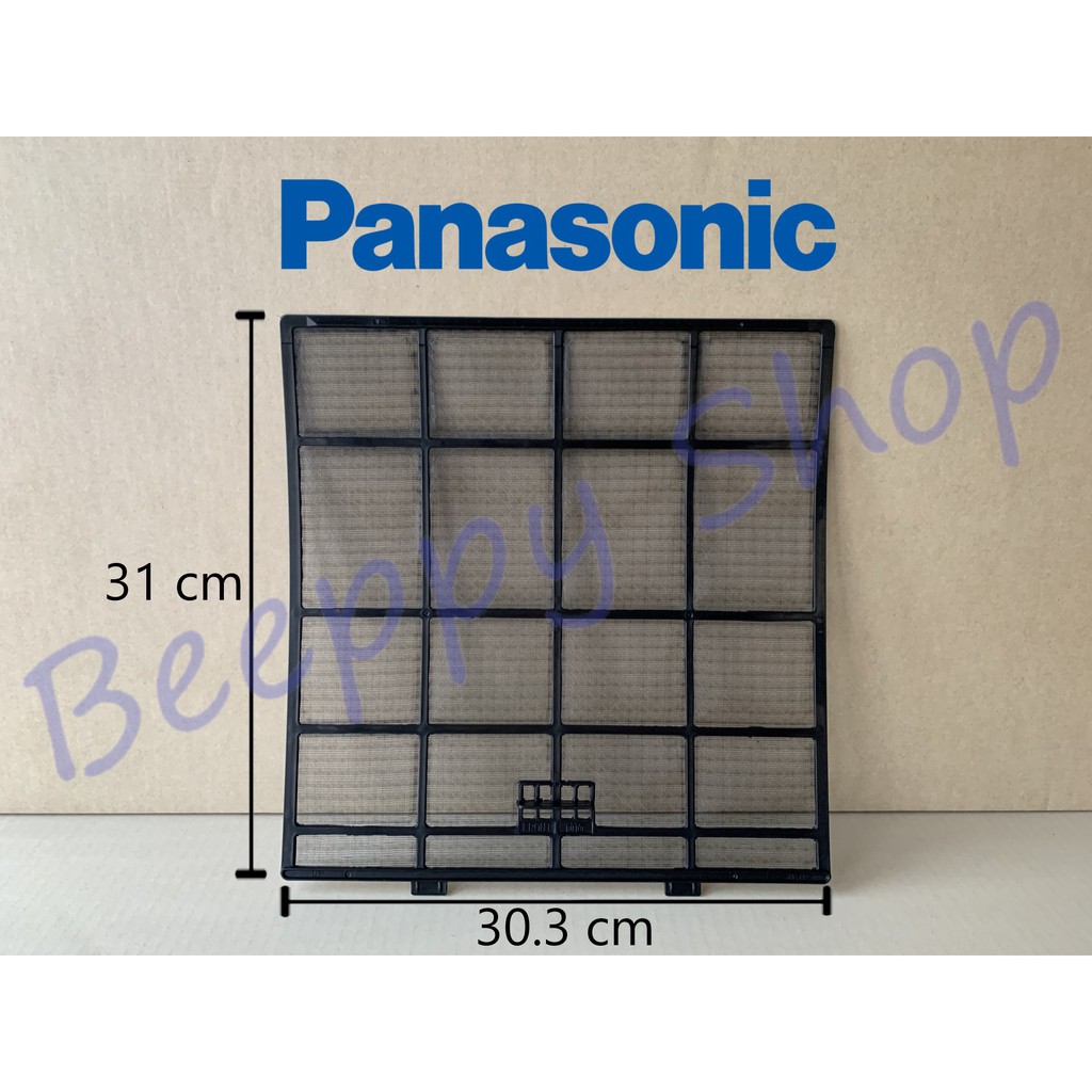 ฟิลเตอร์กรองฝุ่นแอร์ Panasonic พานาโซนิค รุ่น CS-KC9/KU9/PC9J/PC9K/PC9M/PC9N/PC9P/PC9Q/PS9/S9N/S9P/U