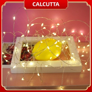 Calcutta สายไฟ LED 1/2 เมตร ใช้แบตเตอรี่ สําหรับตกแต่งต้นคริสต์มาส ปาร์ตี้ สวน