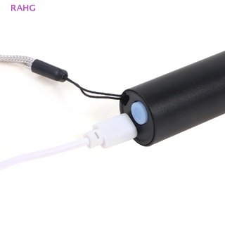 Rahg ไฟฉาย LED แบบชาร์จไฟ ขนาดเล็ก 3 โหมด แสงจ้า ยิงได้นาน ​ใหม่ ไฟฉาย แบบพกพา