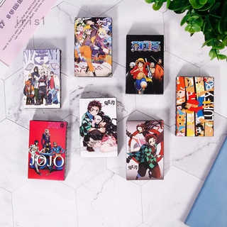 NARUTO โปสการ์ดอะนิเมะญี่ปุ่น One Piece Lomo