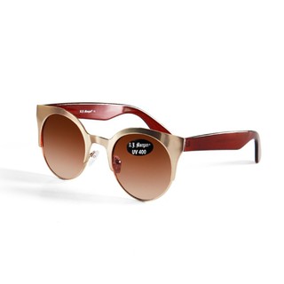 AJ Morgan Venus Sunglasses Gold, Brown Lens แว่นกันแดด สีทองเลนส์น้ำตาล