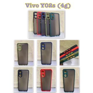 Vivo Y02s✨รุ่นใหม่ล่าสุด✨เคสขอบนิ่มหลังแข็งขุ่นคลุมกล้อง For Vivo Y02s(4g)