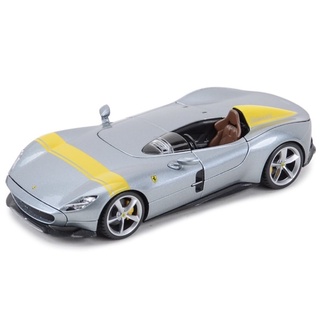 โมเดลรถเหล็กFerrari Monza SP1 สเกล1:24 ประตูข้างฝากระโปรงหน้าฝากระโปรงท้ายเปิดได้รายละเอียดสวยเป็นงานโมเดลสำหรับตั้งโชว์