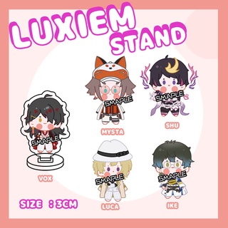 Luxiem Nijisanji สแตนดี้อะคริลิค สองด้าน ขนาดเล็ก สร้างสรรค์ เครื่องประดับน่ารัก