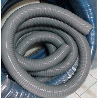 🔥โค้ดINC3LEL3ลด30฿ท่อดูดฝุ่น ขนาด 4 นิ้ว ยาว 20 เมตร สีเทา Air Hose ยี่ห้อ XYLON รุ่น XY-4DC