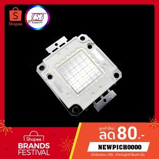 LED Hipower Chip 50W 460-465nm 30mil สีน้ำเงิน