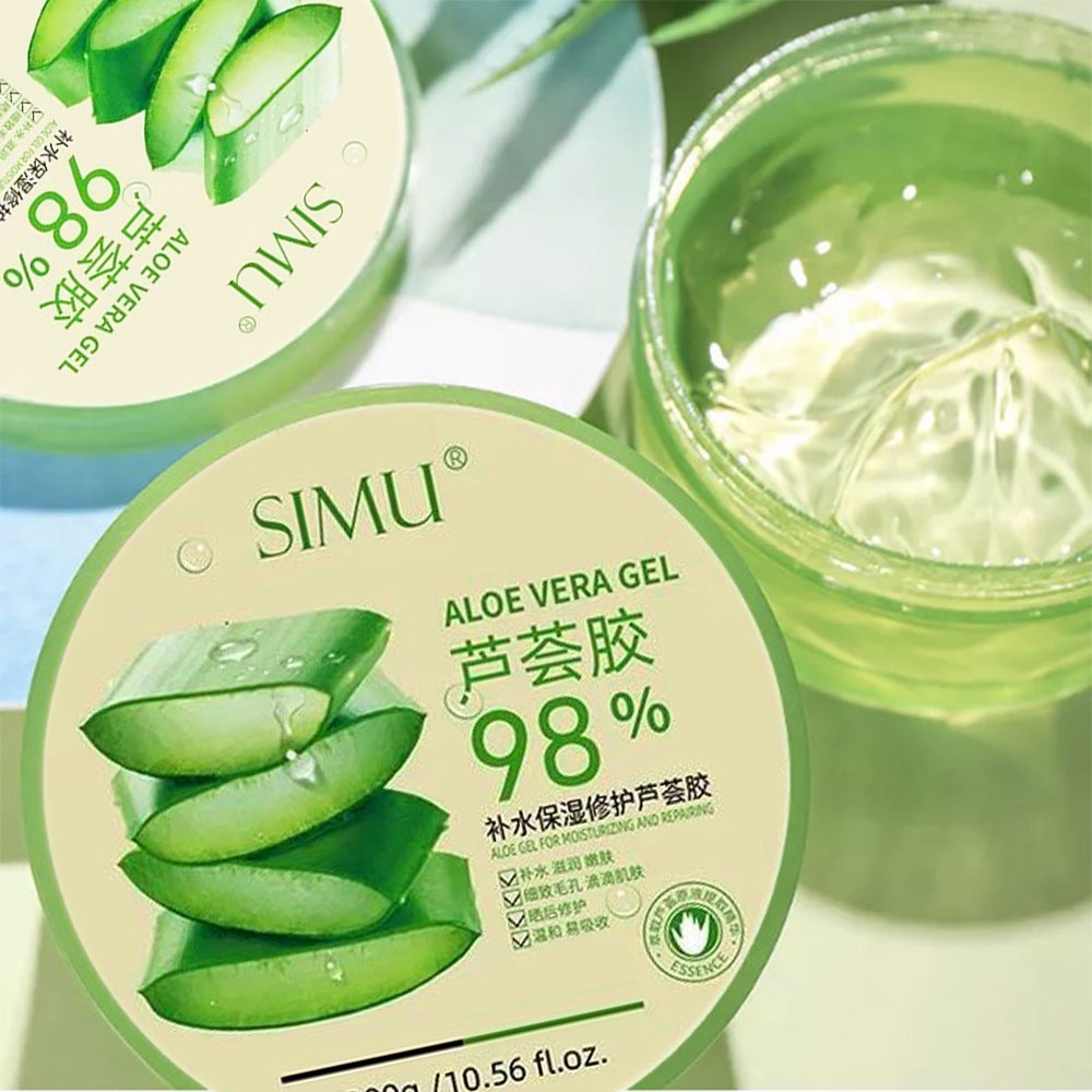 เเจลว่านหางจระเข้ Aloe Vera 98% 300ml ว่านหางจระเข้