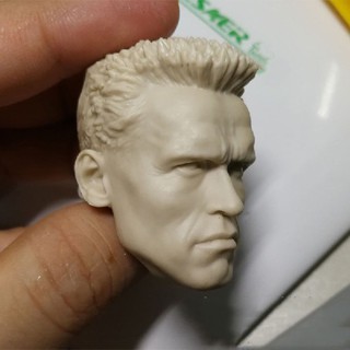 ฟิกเกอร์เรซิ่น รูปหัวปีศาจ Schwarzenegger Devil Commander ขนาด 1:6