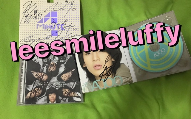 🌈ลายเซ็นศิลปินเกาหลี SS501