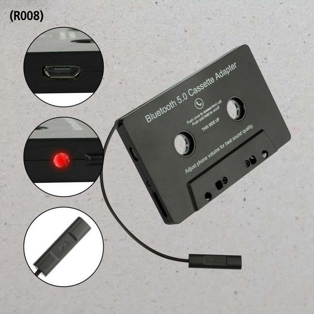 (R008) แอคเซสโซรี่ Bluetooth5.0 Cassette Adapter