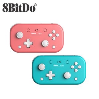 8bitdo Lite 2 เกมแพดบลูทูธ แบบพกพา สําหรับ Switch Lite Raspberry Pi Android Windows Vibrating Slim