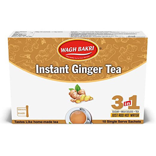 Work From Home PROMOTION ส่งฟรี Wagh Bakri  ( 3 in 1 )Ginger Instant Tea Premix 140g.  เก็บเงินปลายทาง