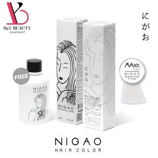 พร้อมส่ง ครีมฟอกสีผม นิกาโอะ Nigao Maxxlight สูตรอ่อนโยน สีกัดผม สีผม ไฮไลท์ สีขาว ถนอมผม ผมไม่ด่าง กลิ่นไม่ฉุน ลดผมเสีย