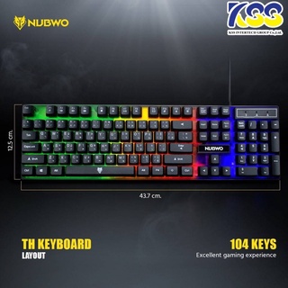 Nubwo NK-36 MARS GAMING KEYBOARD