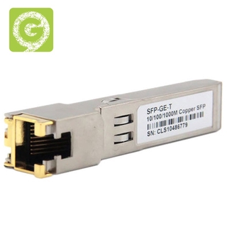 Sfp โมดูลสวิทช์ 10 / 100 / 1000 เชื่อมต่อ Sfp ทองแดง Rj45 Sfp