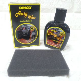 น้ำยาเคลือบเงา ดิงโก้ ออสซี่ แว๊กซ์ DINCO Ausy Wax Leather Polisher ขนาด 110cc