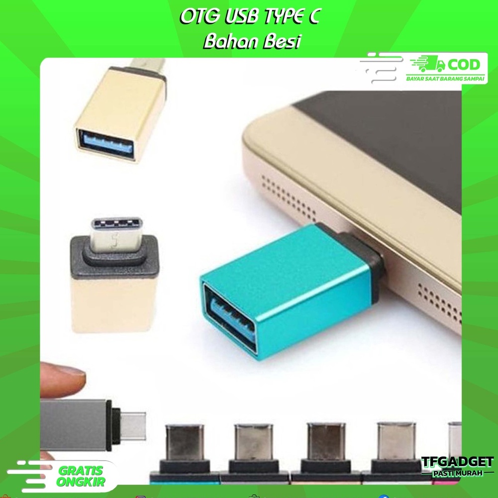 OTG USB TYPE C - ANDROID OTG - OTG MINI SQUARE NON CABLE & CABLE