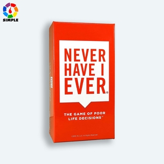 Never Have I Ever A Fun เกมการ์ดเกม Ages 17 +