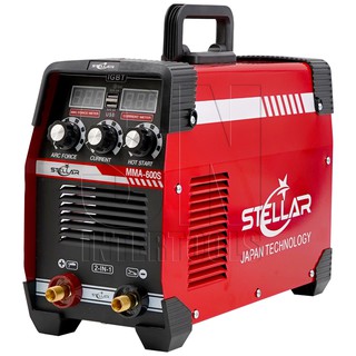 STELLAR ตู้เชื่อม MMA-650S รุ่นใหม่ 2in1 พร้อมฟังก์ชั่น Power Bank  ในตัว (2USB) แสดงผล Dual Screen 2 หน้าจอ 3 ปุ่ม