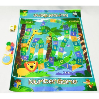 เกมส์นับเลข พร้อมลูกเต๋าแบบกด  Number Game