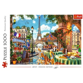 จิ๊กซอว์ Trefl - Parisian morning  1000 piece  (ของแท้  มีสินค้าพร้อมส่ง)