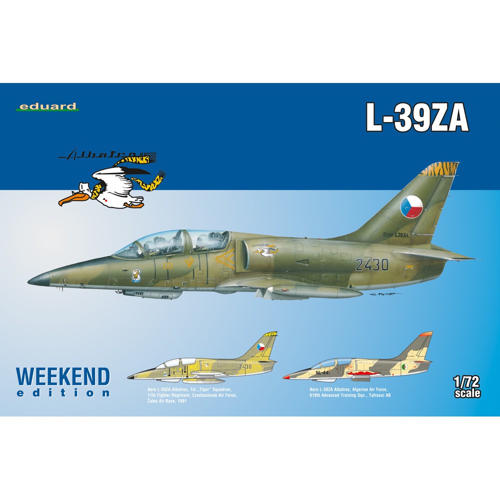 EDUARD MODEL 1/72 L-39ZA Albatros (พลาสติกโมเดล)