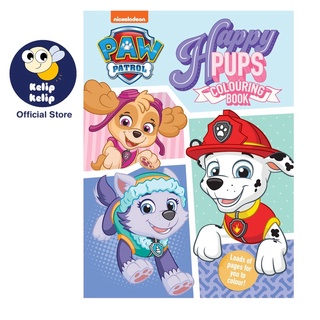 สมุดระบายสี Paw Patrol Happy Pups สําหรับเด็ก