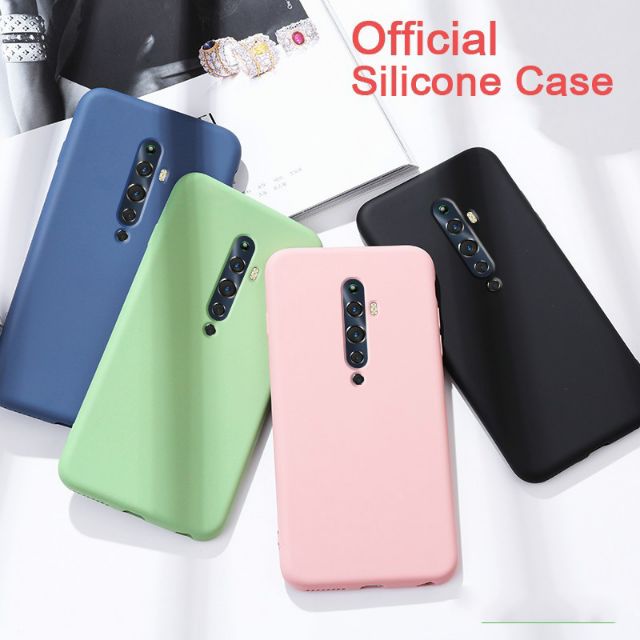 เคสสีพลาสเทส ใช้สำหรับOPPOรุ่นReno 2F/Reno11/Reno11pro/Reno10/Reno10pro/Reno8T/Reno8Z/Reno7Z(บุกำมะหยี่)