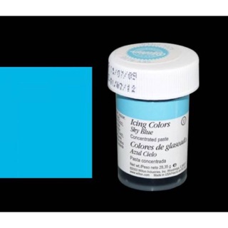 สีเจล วิลตัน สีฟ้า sky blue
