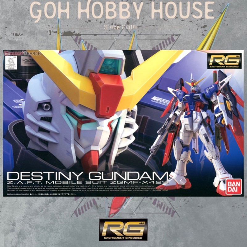 BANDAI RG 1:144 DESTINY GUNDAM [11]